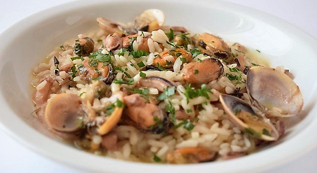 Risotto Alla Marinara Versione Bianca Fornelli Di Sicilia